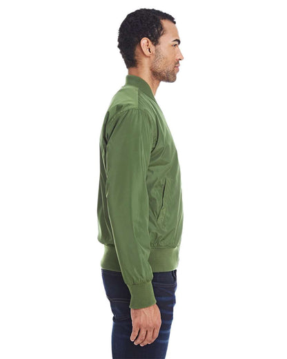 Threadfast Apparel Unisex Bomber Jacket 395J #colormdl_Army