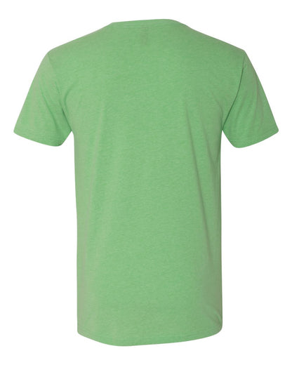 Next Level CVC V-Neck T-Shirt 6240 #color_Apple Green