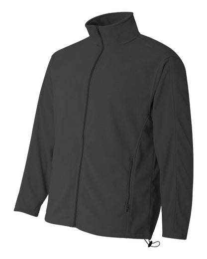 Sierra Pacific Men's Microfleece Full-Zip Jacket 3301 #color_Charcoal