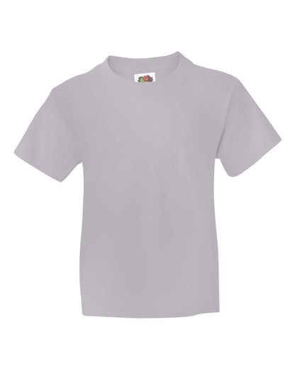 Fruit of the Loom HD Cotton Youth Short Sleeve T-Shirt 3930BR #color_Silver