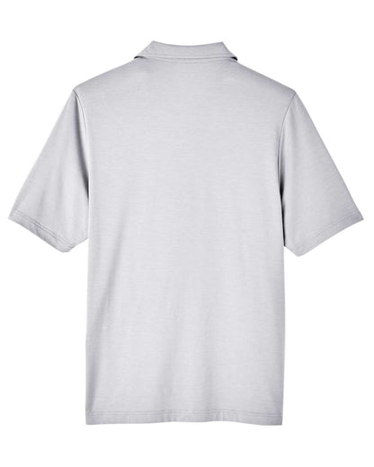 North End Men's JAQ Snap-Up Stretch Performance Polo NE100 #color_Platinum