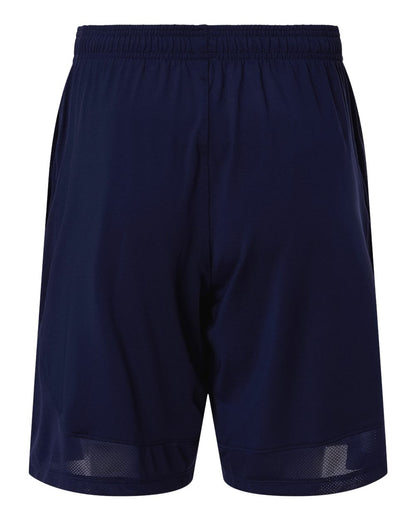 Under Armour Men's Tech Vent 9" Shorts 6005528 #color_Midnight Navy/ White
