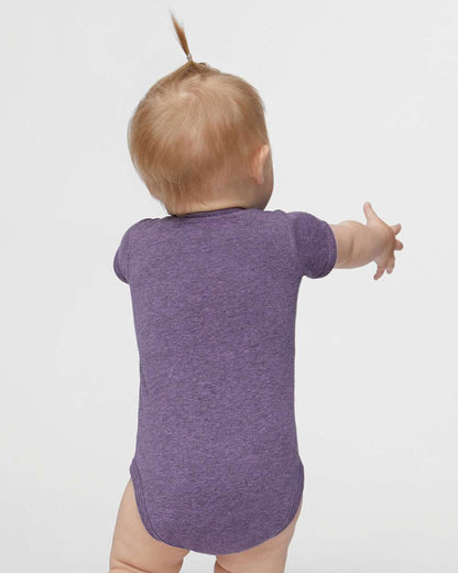Rabbit Skins Infant Fine Jersey Bodysuit 4424 #colormdl_Wisteria Blackout