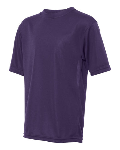 Augusta Sportswear Youth Nexgen Wicking T-Shirt 791 #color_Purple