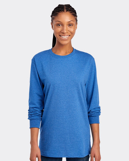 Fruit of the Loom HD Cotton Long Sleeve T-Shirt 4930R Fruit of the Loom HD Cotton Long Sleeve T-Shirt 4930R
