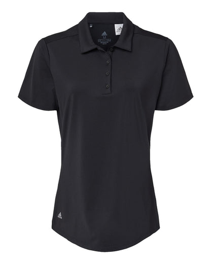 Adidas Women's Ultimate365 Solid Polo A515 #color_Black