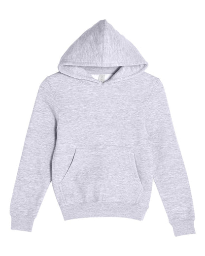 Lane Seven Youth Premium Pullover Hooded Sweatshirt LS1401Y #color_Heather Grey