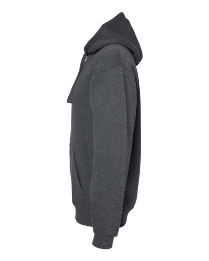 J. America Men's Premium Hooded Sweatshirt 8824 #color_Charcoal Heather
