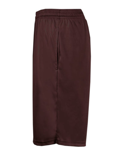 Badger Youth B-Core Pocketed Shorts 2119 #color_Maroon