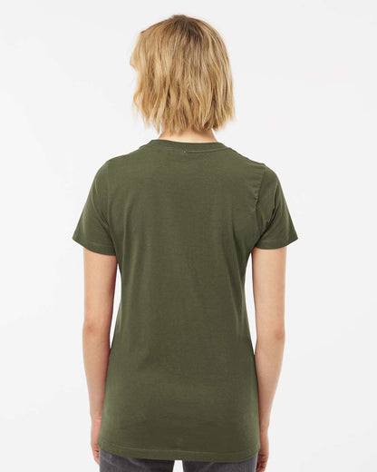 Tultex Women's Premium Cotton T-Shirt 516 #colormdl_Olive