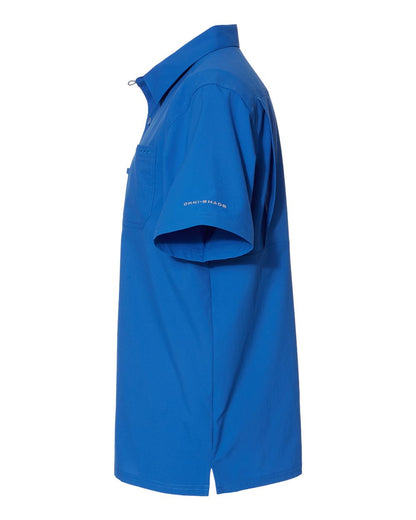 Columbia PFG Slack Tide™ Camp Shirt 212484 #color_Vivid Blue