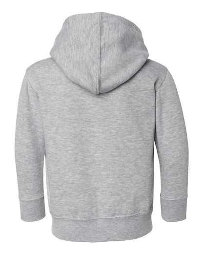 Rabbit Skins Toddler Full-Zip Fleece Hoodie Sweatshirt 3346 #color_Heather