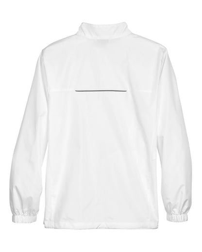 CORE365 Men's Techno Lite Motivate Unlined Lightweight Jacket 88183 #color_White