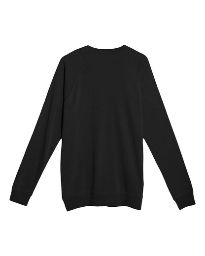 Lane Seven Unisex French Terry Crewneck Sweatshirt LS13004 #color_Black