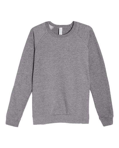 Lane Seven Unisex French Terry Crewneck Sweatshirt LS13004 #color_Heather Graphite