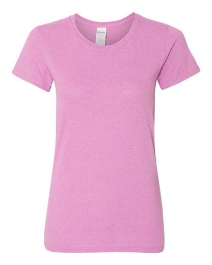 Gildan Women's Heavy Cotton™ T-Shirt 5000L #color_Heather Radiant Orchid