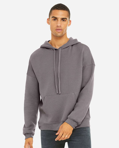 BELLA + CANVAS Unisex Sponge Fleece Drop Shoulder Hoodie Sweatshirt 3729 #colormdl_Storm