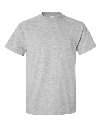 Gildan Unisex DryBlend® Pocket T-Shirt 8300 #color_Sport Grey