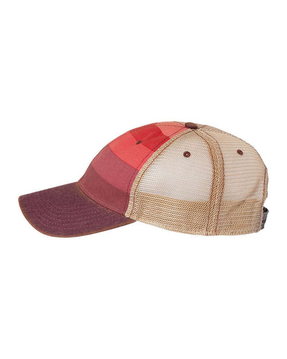 LEGACY Old Favorite Trucker Cap OFA #color_Red Stripe/ Khaki