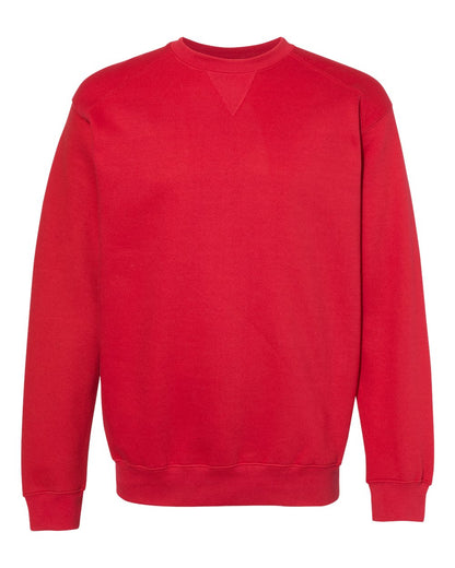 C2 Sport Crewneck Sweatshirt 5501 #color_Red