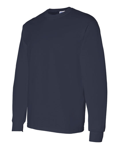 Gildan Unisex Heavy Cotton™ Long Sleeve T-Shirt 5400 #color_Navy