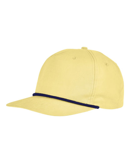 Big Accessories Golf Cap BA671 #color_Yellow/ Navy