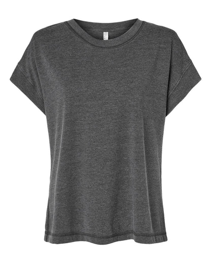 LAT Women's Relaxed Vintage Wash Tee 3502 #color_Washed Black