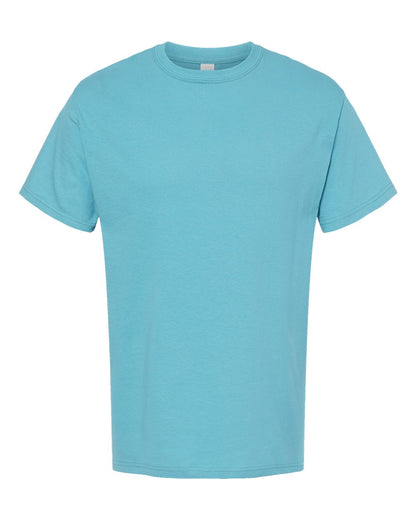 M&O Men's Gold Soft Touch T-Shirt 4800 #color_Diving Blue