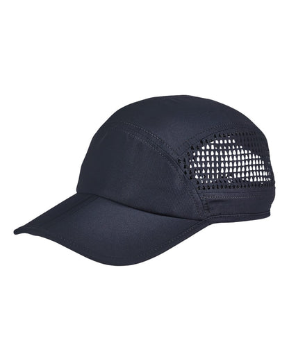 Big Accessories Foldable Bill Performance Cap BA657 #color_Navy