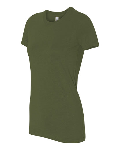 BELLA + CANVAS Women's Slim Fit Tee 6004 #color_Olive