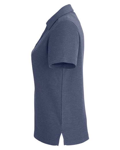 CORE365 Women's Fusion ChromaSoft™ Pique Polo CE112W #color_Classic Navy Heather