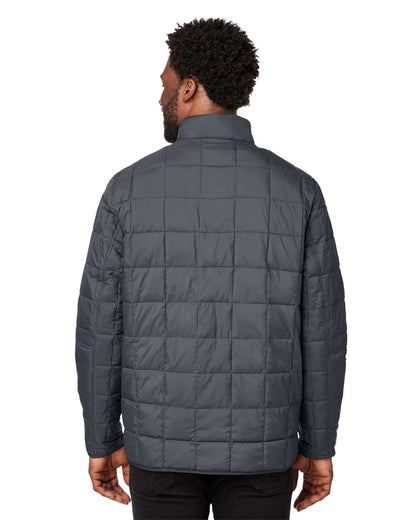 North End Unisex Aura Fleece-Lined Jacket NE721 #colormdl_Carbon