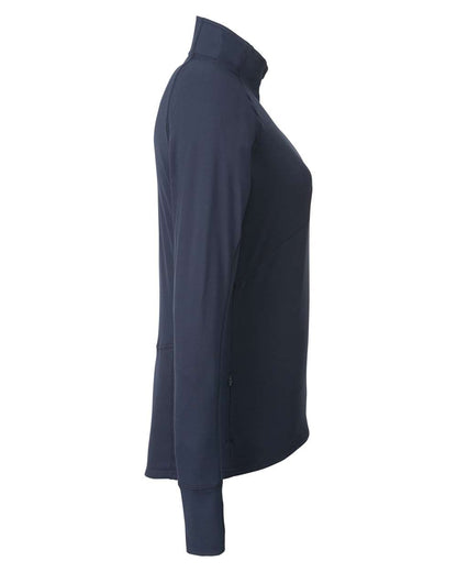 Puma Golf Women's Gamer Golf Quarter-Zip Pullover 533007 #color_Navy Blazer