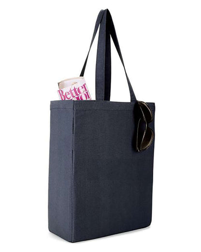 Gemline All-Purpose Tote 120 #color_Navy