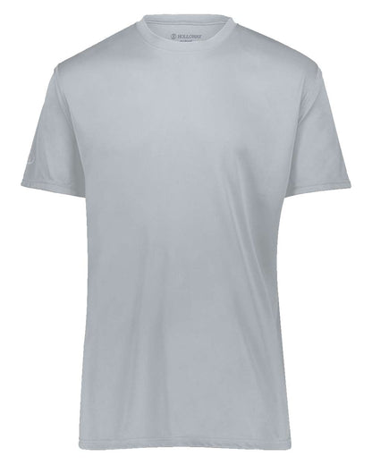 Holloway Youth Momentum T-Shirt 222819 #color_Silver