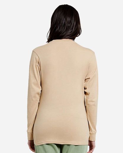 Lane Seven Heavyweight Long Sleeve T-Shirt LS15009 #colormdl_Mushroom