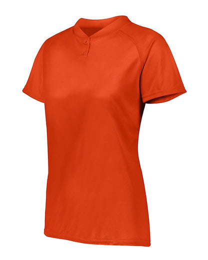 Augusta Sportswear Women's Attain Two-Button Jersey 1567 #color_Orange