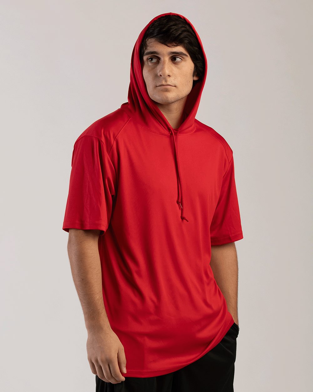 Badger B-Core Hooded T-Shirt 4123