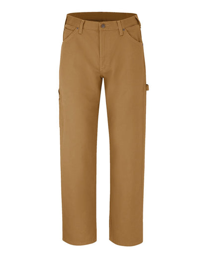 Dickies Duck Carpenter Jeans - Odd Sizes 1933ODD #color_Rinsed Brown Duck - 30I