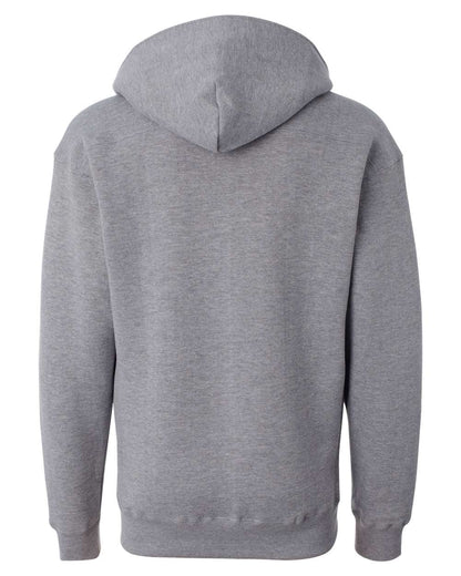 J. America Men's Sport Lace Hooded Sweatshirt 8830 #color_Oxford