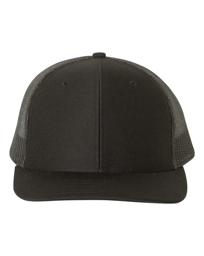 Richardson Snapback Trucker Cap 112 #color_Black