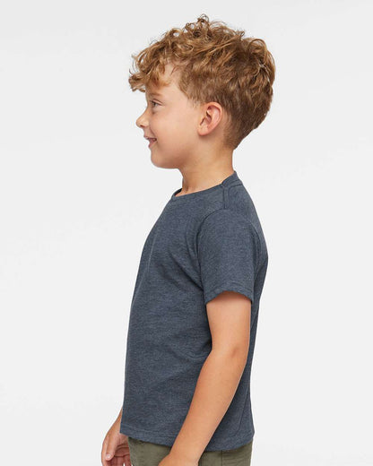 Rabbit Skins Toddler Fine Jersey Tee 3321 #colormdl_Vintage Denim