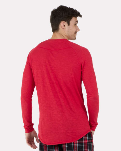 Boxercraft Henley Long Sleeve T-Shirt BM3101 #colormdl_True Red