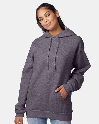Hanes Unisex EcoSmart® Hooded Sweatshirt P170 #colormdl_Charcoal Heather