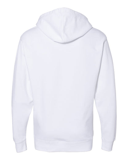 Independent Trading Co. Unisex Midweight Hooded Sweatshirt SS4500 #color_White