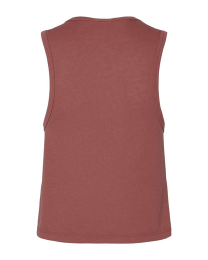 Next Level Women's Festival Crop Tank 5083 #color_Smoked Paprika