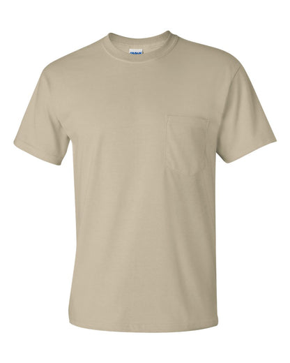 Gildan Unisex Ultra Cotton® Pocket T-Shirt 2300 #color_Sand