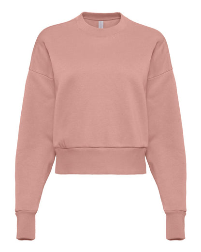 Next Level Women's Heavyweight Crewneck Sweatshirt 9087 #color_Desert Pink