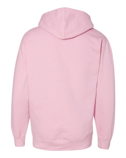 Independent Trading Co. Unisex Midweight Hooded Sweatshirt SS4500 #color_Light Pink