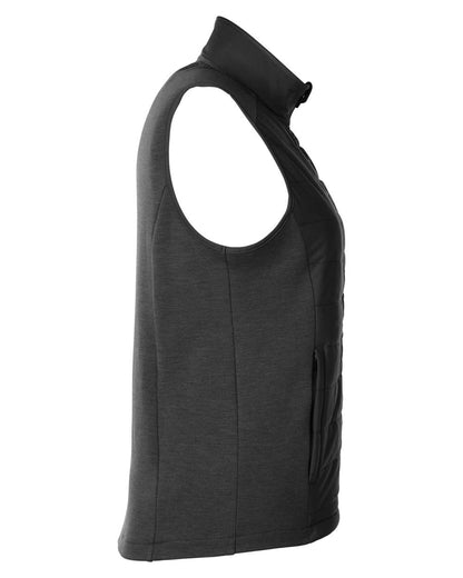 Devon & Jones Women's New Classics® Charleston Hybrid Vest DG706W #color_Black/ Melange Black